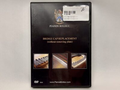 Bolduc DVD pre crowned grand soundboard installation