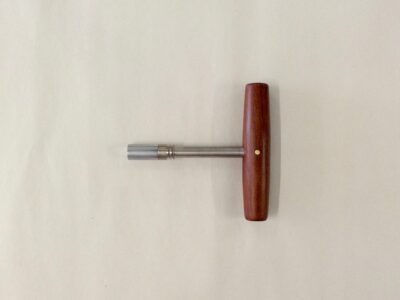 O-2/90-2 ° Besnaarkruk T model vierkant kort (rosewood)