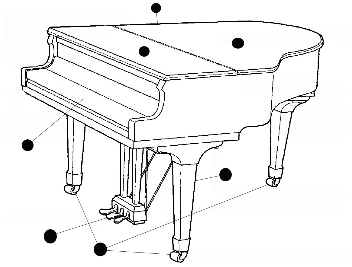 Vleugel piano