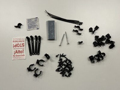 O-16/28-91106 hardware kit G5PS - G6PS (groen) PLS