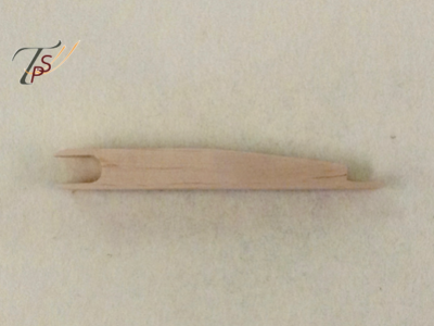 O-1/18-1 Wooden bloc for mute felt-strip