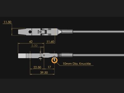 O-13/5-06-5291 Aeolian T2 hammershanks + flanges