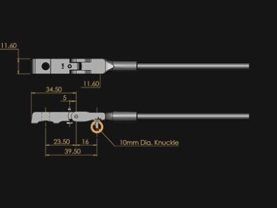 O-13/5-06-5380 WN&G Steinway type 5 shanks + flanges