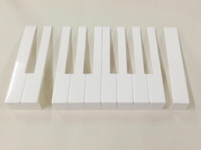 O-5/41-1 keytops white with front