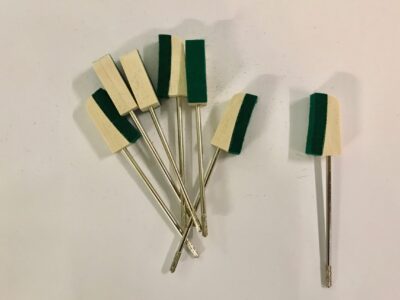O-5/15-BI Back check with felt 30mm straight + iron