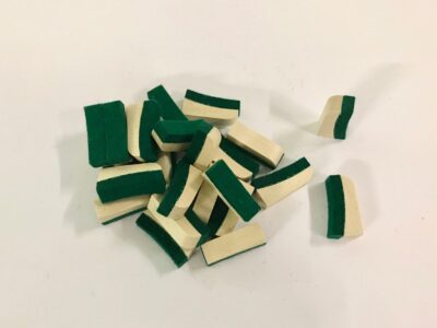 O-5/15-C Back check with felt 30mm curved