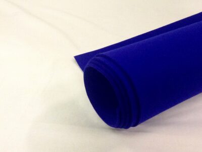 O-8/6-BL5 Stamped felt 5mm Blue density 300g/dm4