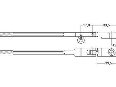 O-5/80-425 Grand shanks Type Förster new 10mm knuckels hornbeam