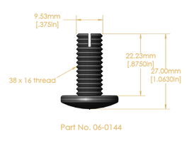 O-13/5-06-0144 glide bolt